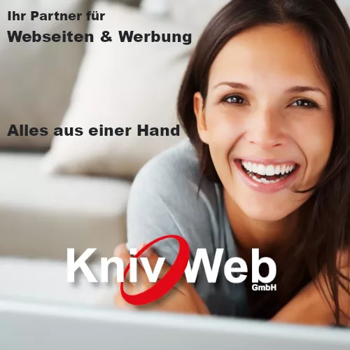 Kniv-Web GmbH für Webseiten und Werbung